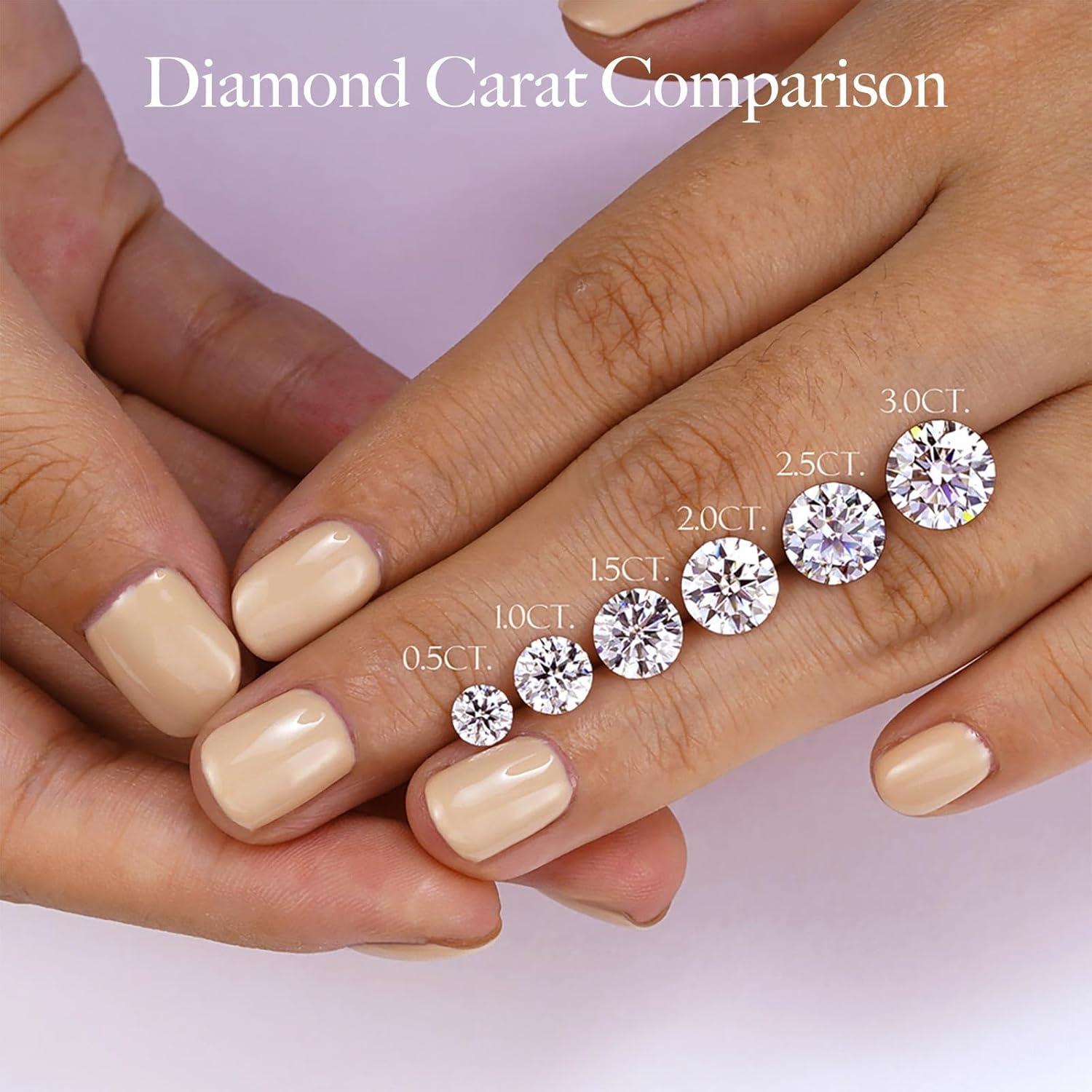 imageKate Lynn Eternal Love 1 Carat DiamondMoissanite Rings for Women IGIGRA Certified Promise Engagement Wedding Anniversary Rings for Her Idea Gift for Women65