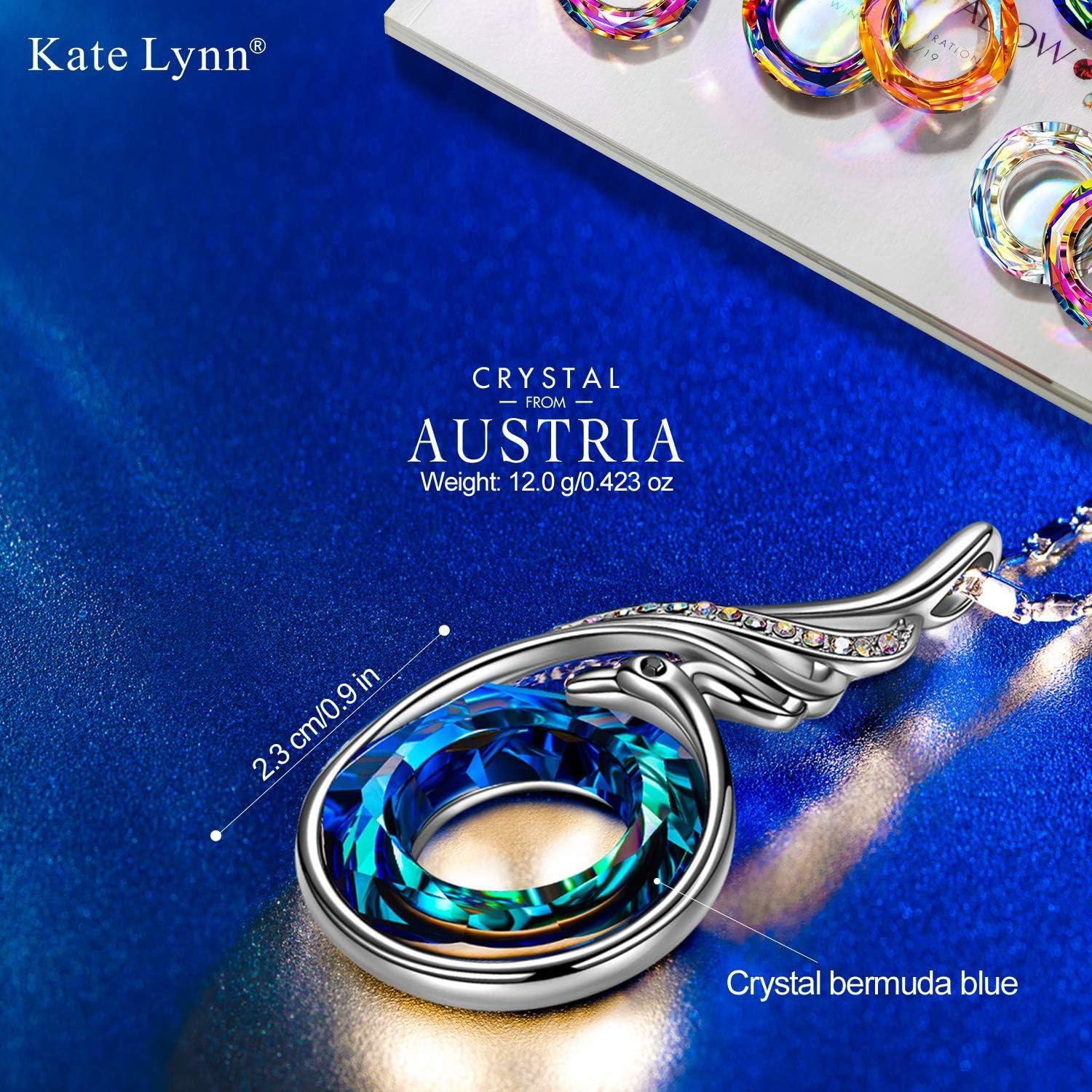 imageKate Lynn Rise From the Ashes Phoenix Earrings amp Necklace Set Symbol of Luck and Renewal