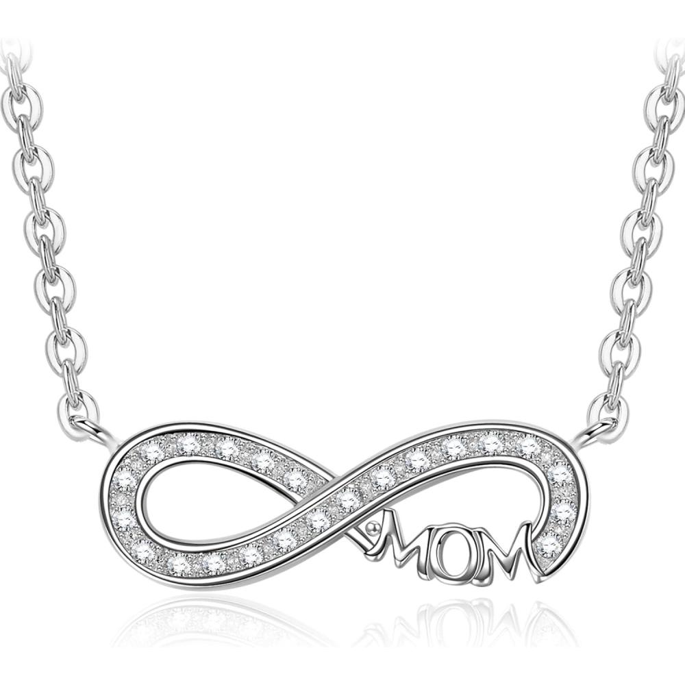 imageKate Lynn Endless Love Infinity Bracelet Adjustable Slider Bracelet for Women Packaged with Jewelry Box Birthday Gift Anniversary Jewelry Gift for Women Symbol of LoveInfinity Necklace for Mom