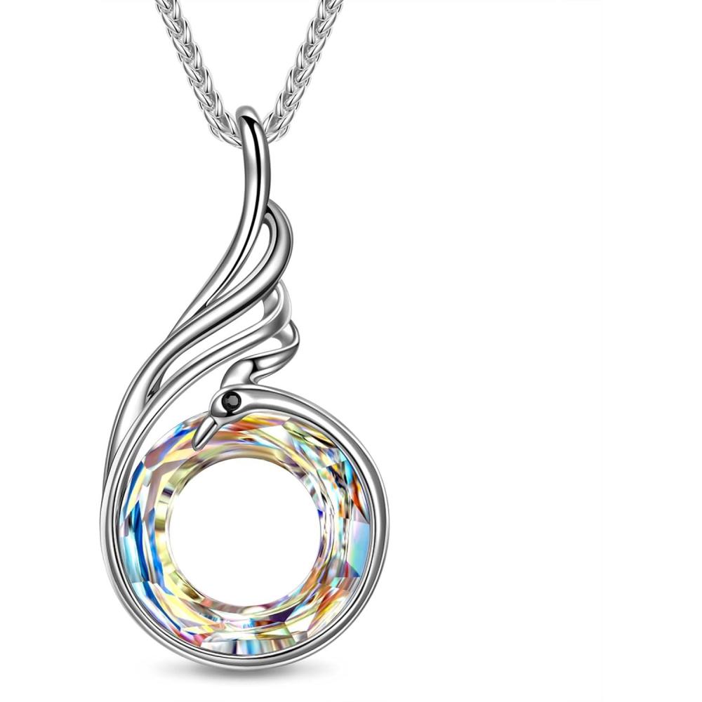 imageKate Lynn Rise From the Ashes Phoenix Necklaces for Men Women 1827 Inch Adjustable Necklace Ideal Birthday Gift Christmas Gift for Men Women Symbol of Luck and RenewalAurore Boreale