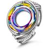 imageKate Lynn Rise From the Ashes Adjustable Phoenix Rings Made with Crystals from Austria Packaged with Jewelry Box Birthday Gift Christmas Gift for Women Symbol of Luck and Renewal925 Sterling Silver