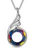 imageKate Lynn Rise From the Ashes Phoenix Necklaces for Men Women 1827 Inch Adjustable Necklace Ideal Birthday Gift Christmas Gift for Men Women Symbol of Luck and RenewalVolcano