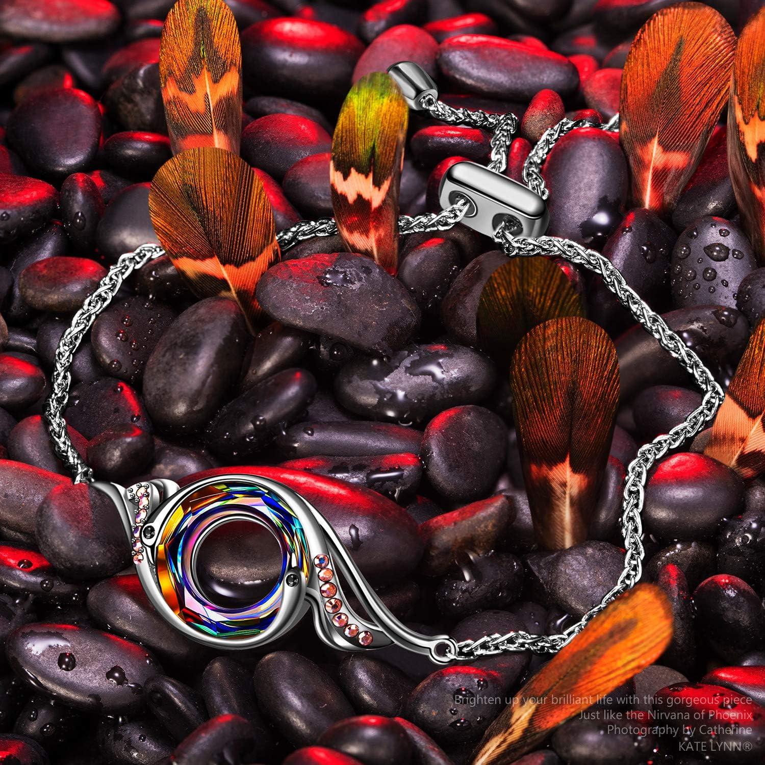 imageKate Lynn Rise From the Ashes Phoenix Bracelet amp Ring Set Symbol of Luck and Renewal