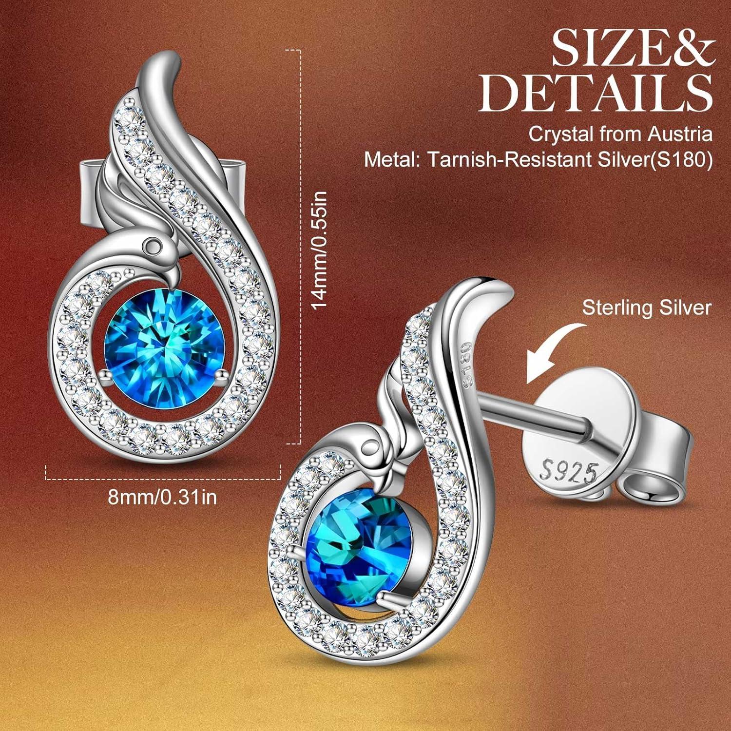 imageKate Lynn Rising Phoenix Earrings Bracelet Jewelry Set