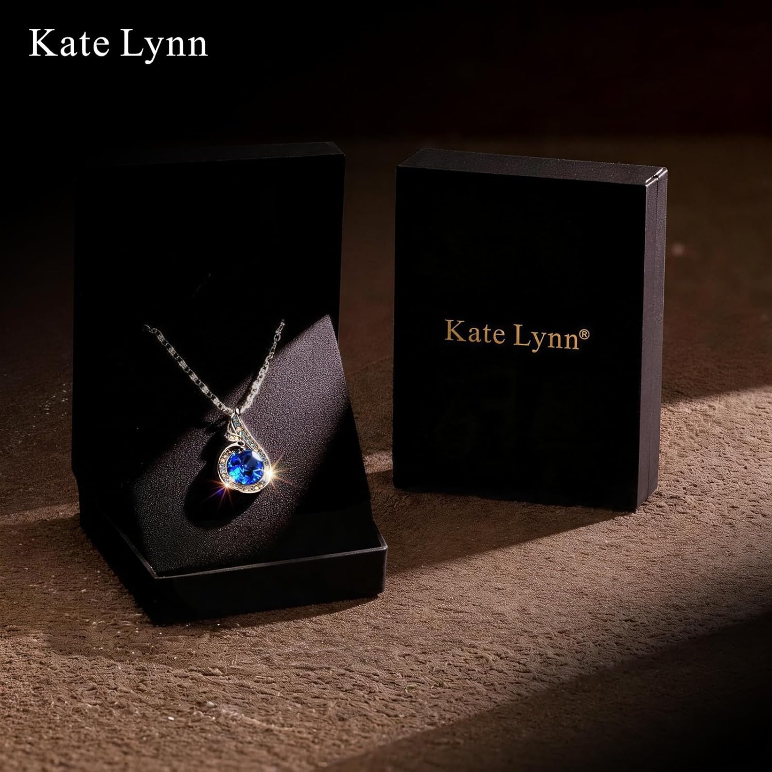 image:imageKate Lynn Birthstone Rise From the Ashes Phoenix Necklaces for Women White Gold Plated amp Crystals from Austria Birthday Gift for Women Symbol of Luck and Renewal09SepSapphire