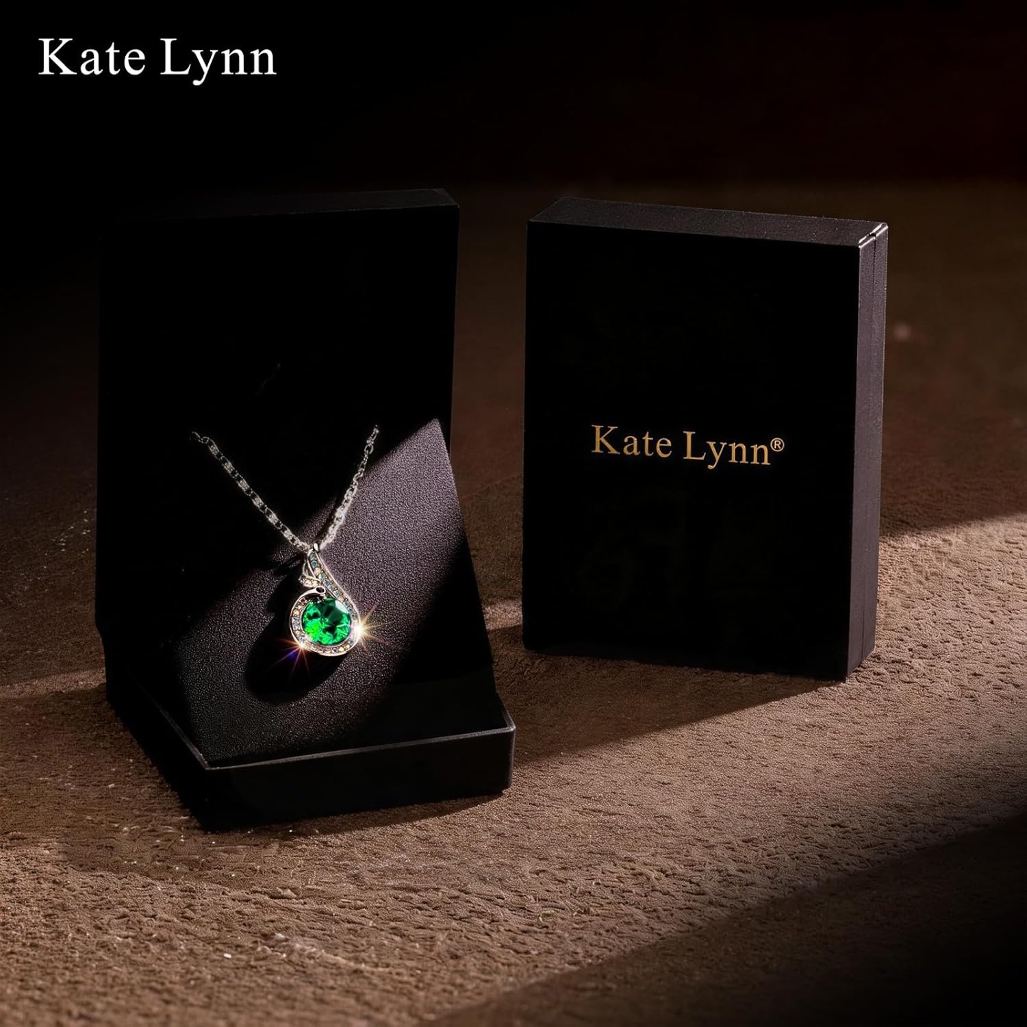 image:imageKate Lynn Birthstone Rise From the Ashes Phoenix Necklaces for Women White Gold Plated amp Crystals from Austria Birthday Gift for Women Symbol of Luck and Renewal05MayEmerald