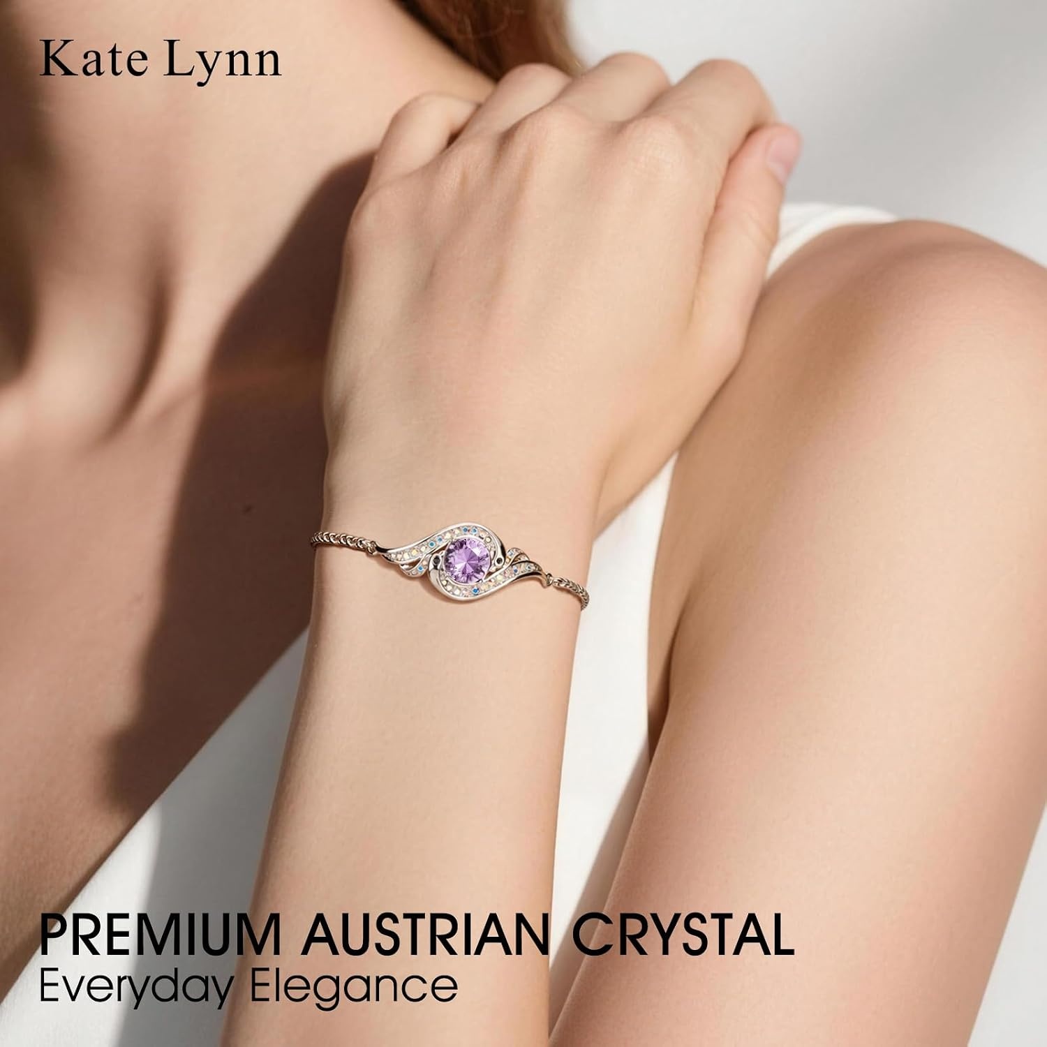 image:imageKate Lynn Birthstone Phoenix Bracelet for Women Rise From the Ashes Design02FabAmethyst