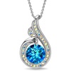 Sterling Silver - Blue Sapphire